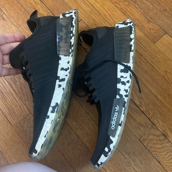 LIKE NEW - ADIDAS The 3 Stripes Camo Sole Sz 13 NMD_R1 - Picture 5 of 6